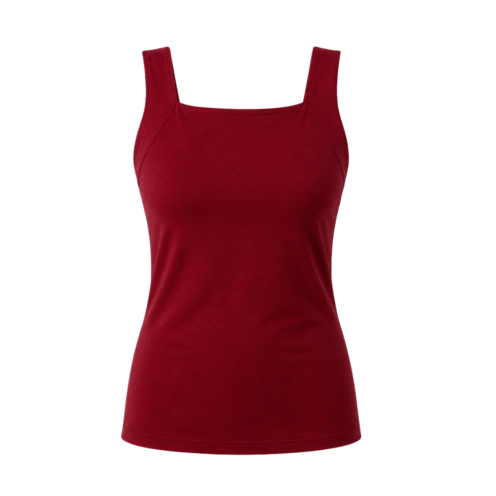Canotta Selennya Bordeaux