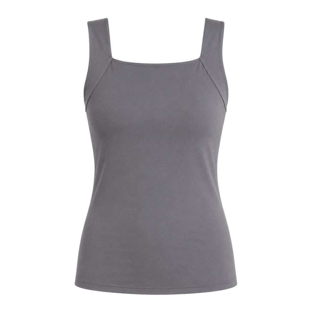 Canotta Selennya Grigio